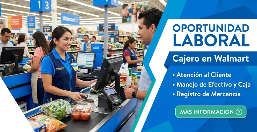 Cajero en Walmart