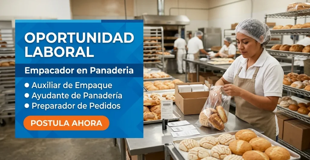 Empacador en Panaderia